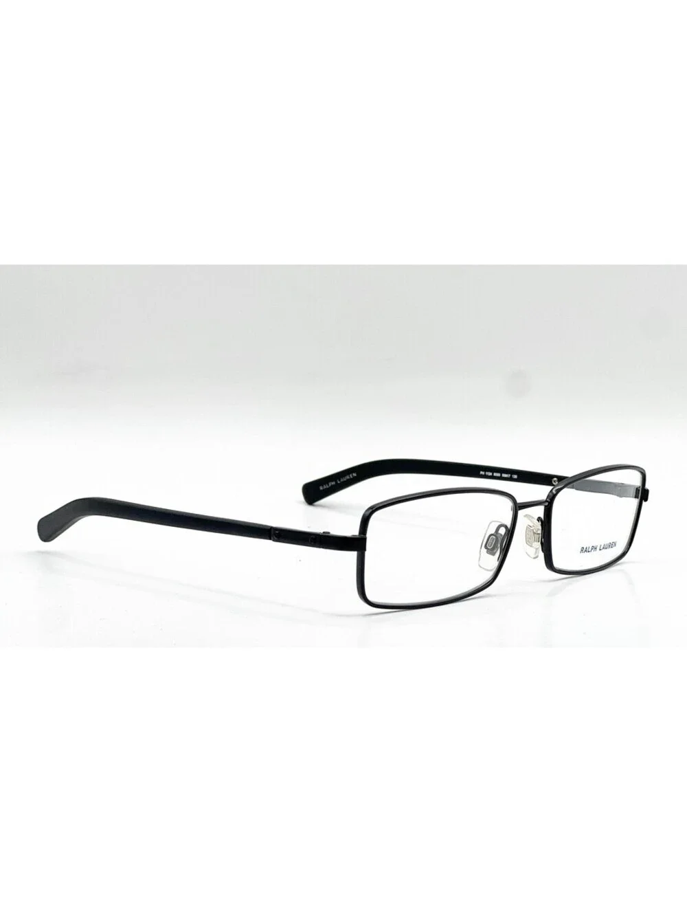 Ralph Lauren PH 1124 9050 Matte Gunmetal Rectangle Eyeglass Frames 55-17-135